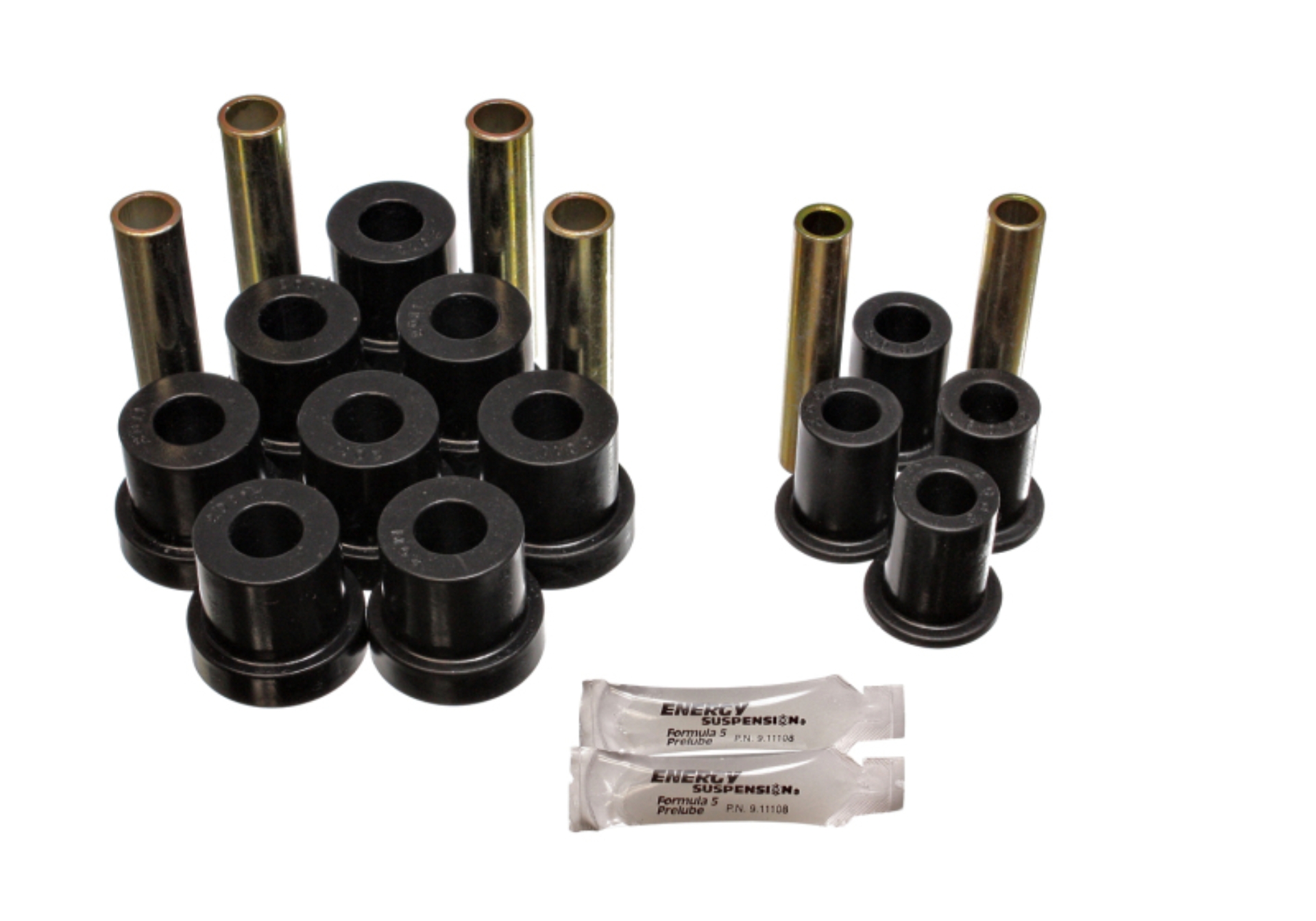 Picture of Energy Suspension ES Spring/Shackle Bush-Black Front Bushing Kits - 3.2130G