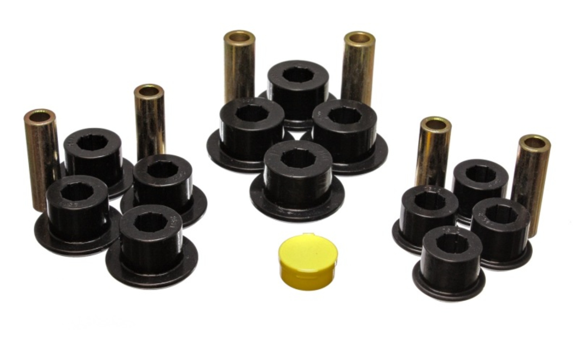 Picture of Energy Suspension ES Spring/Shackle Bush-Black Rear Bushing Kits - 3.2141G
