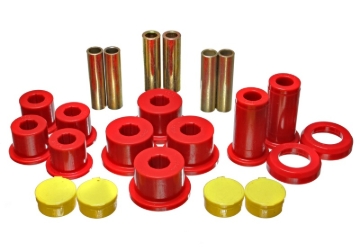 Picture of Energy Suspension ES Spring/Shackle Bush-Red Rear Bushing Kits - 3.2142R