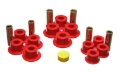 Picture of Energy Suspension ES Spring/Shackle Bush-Red Rear Bushing Kits - 3.2141R