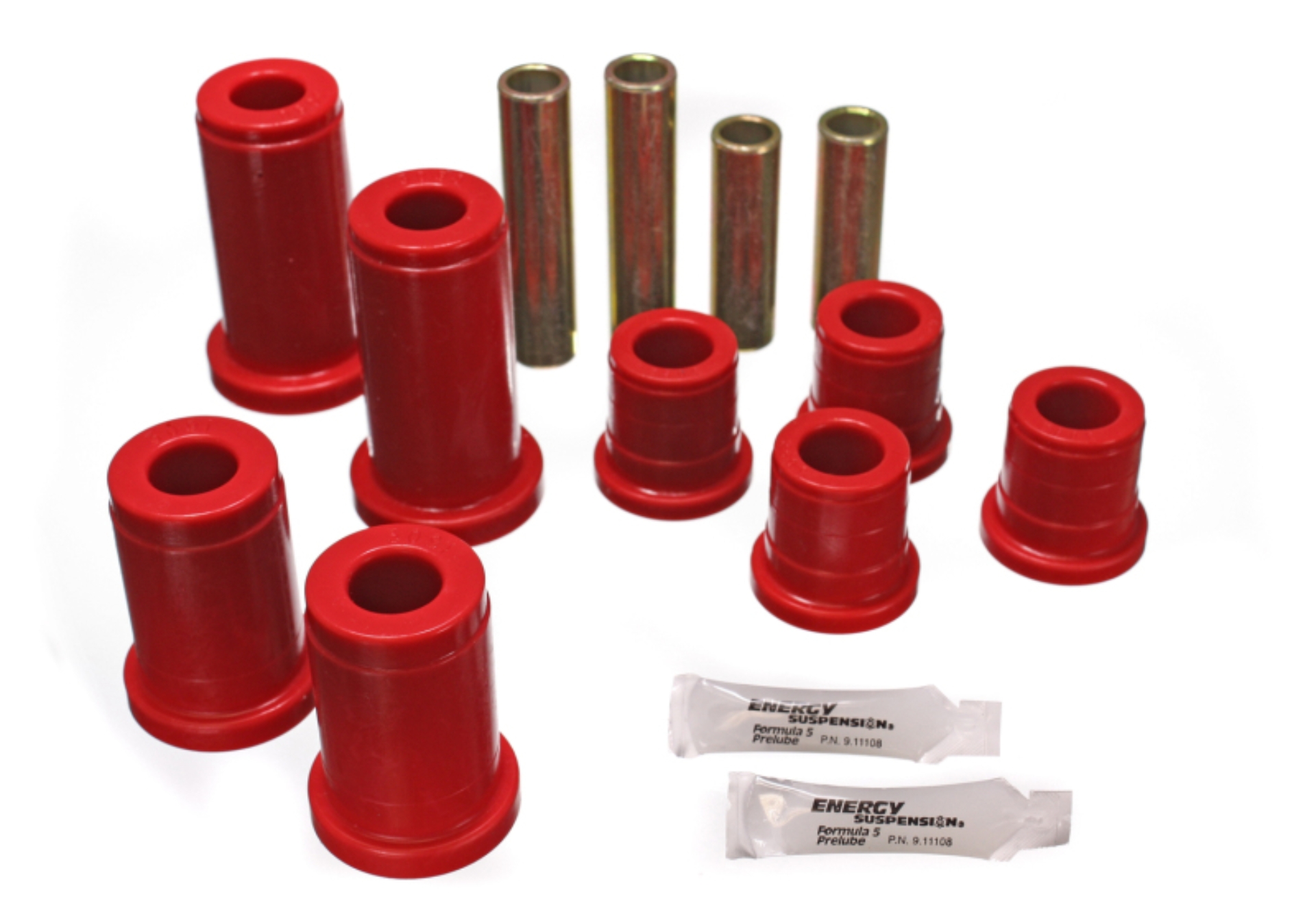 Picture of Energy Suspension ES Cntrl Arm Bushings-Red Front Bushing Kits - 3.3134R
