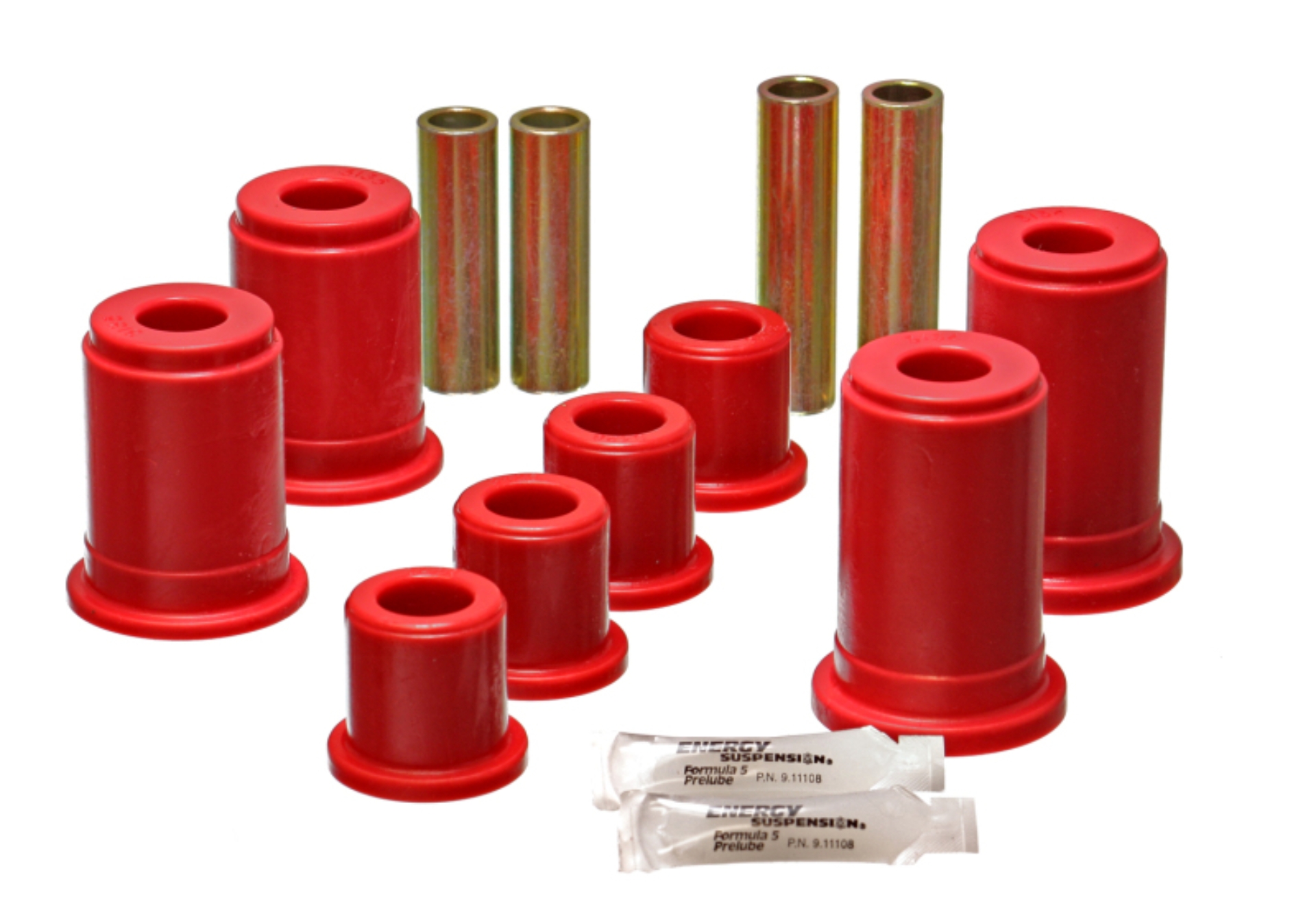 Picture of Energy Suspension ES Cntrl Arm Bushings-Red Front Bushing Kits - 3.3186R