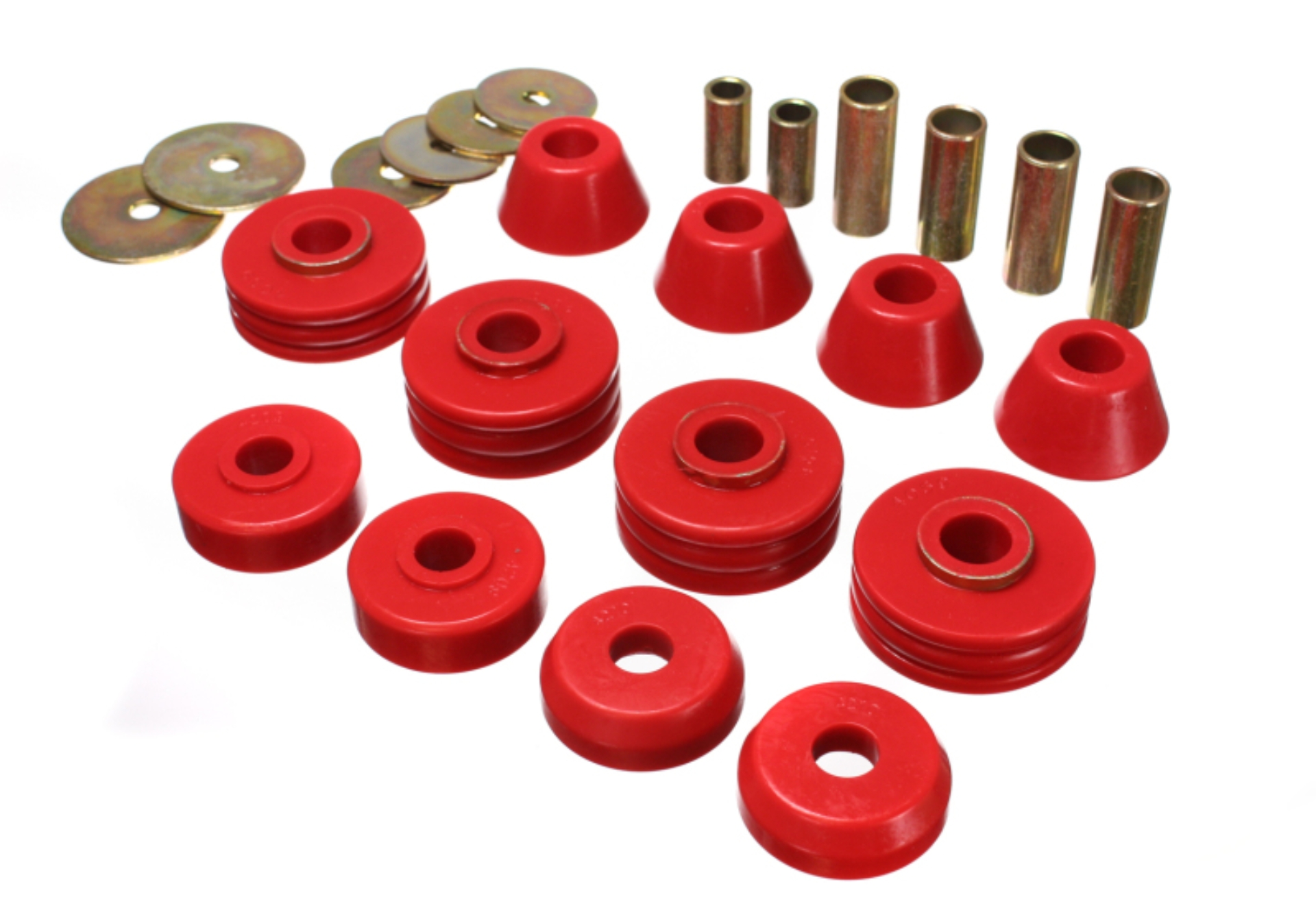 Picture of Energy Suspension ES Body Mounts-Red Bushing Kits - 3.4108R
