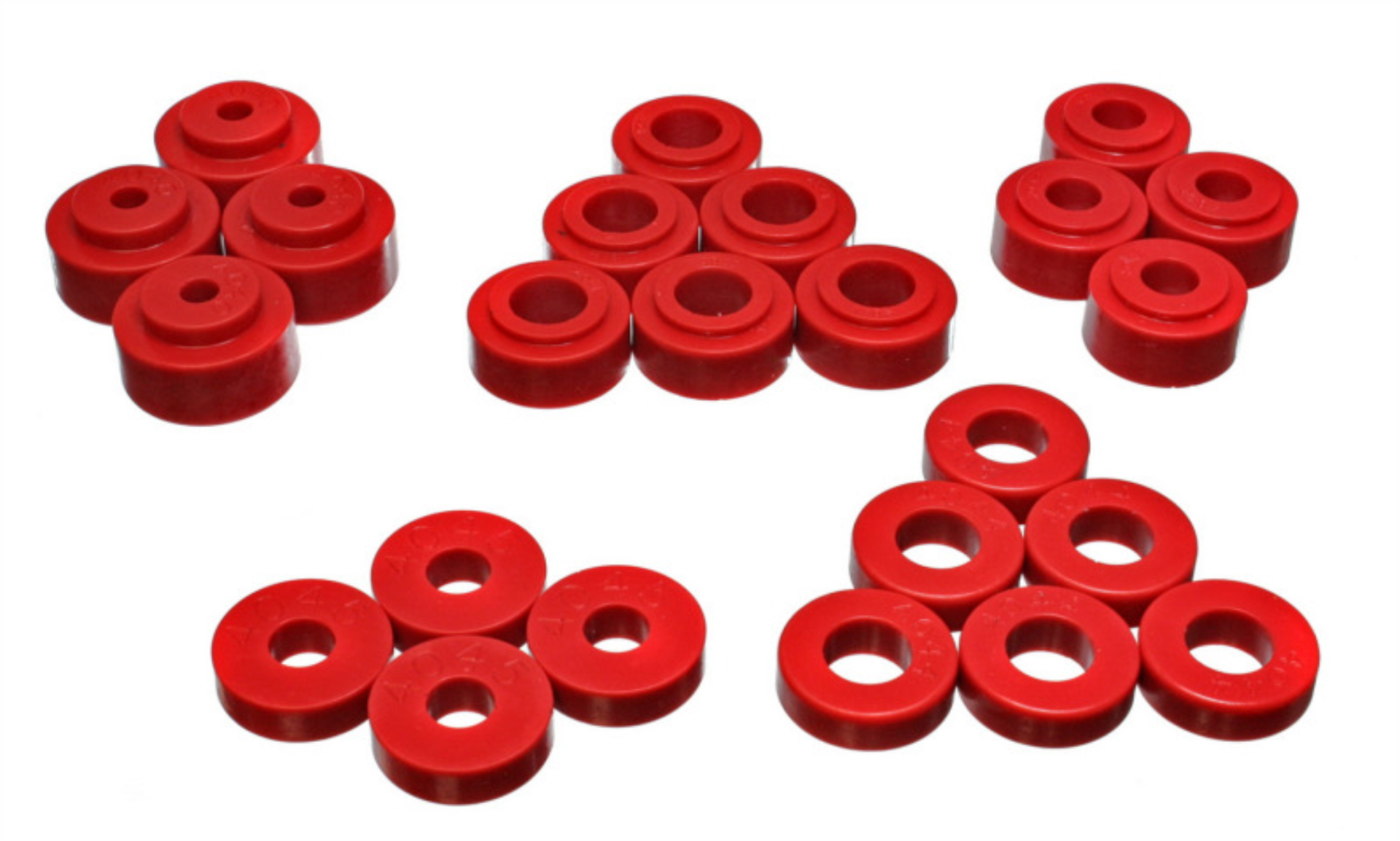 Picture of Energy Suspension ES Body Mounts-Red Bushing Kits - 3.4113R
