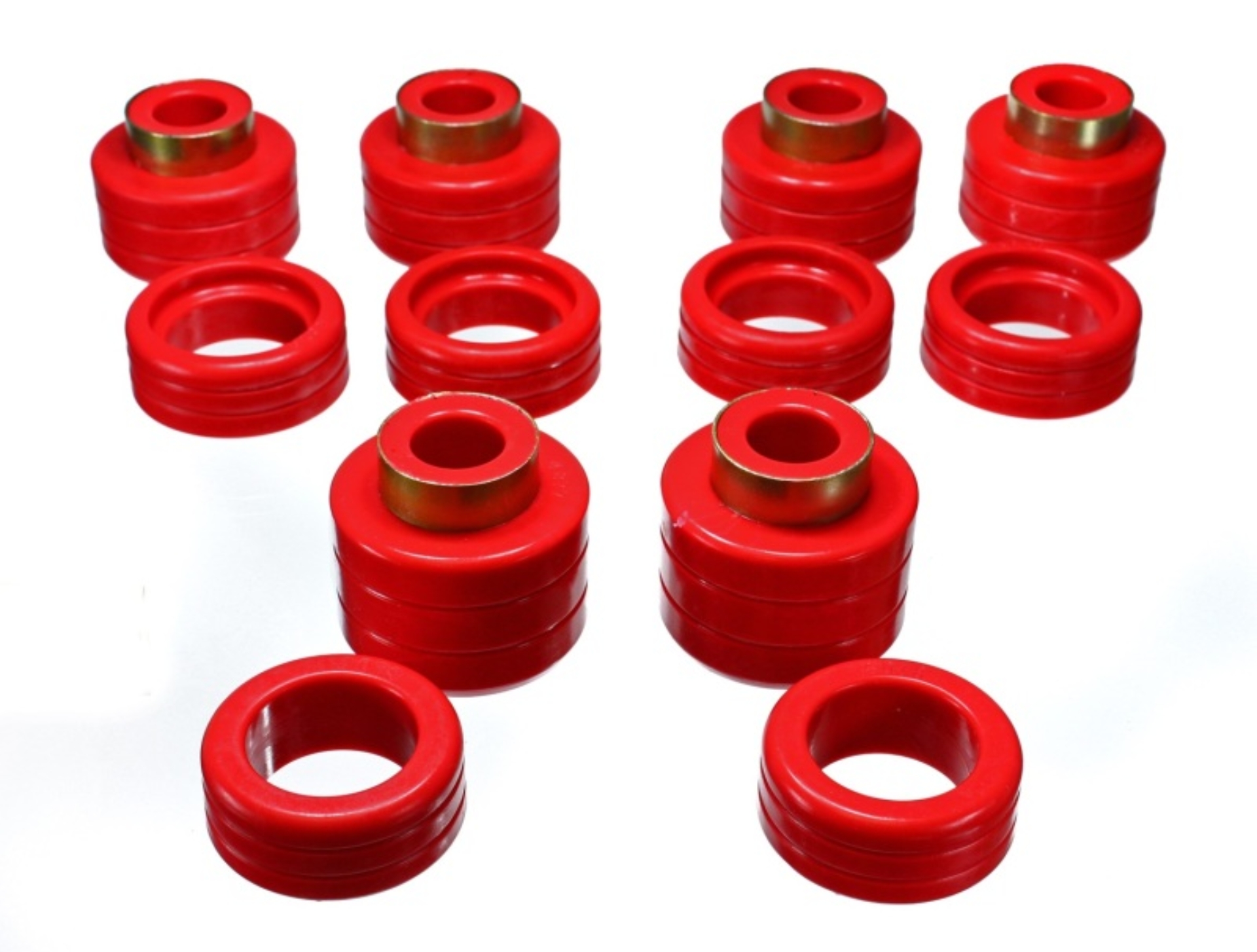 Picture of Energy Suspension ES Body Mounts-Red Bushing Kits - 3.4123R