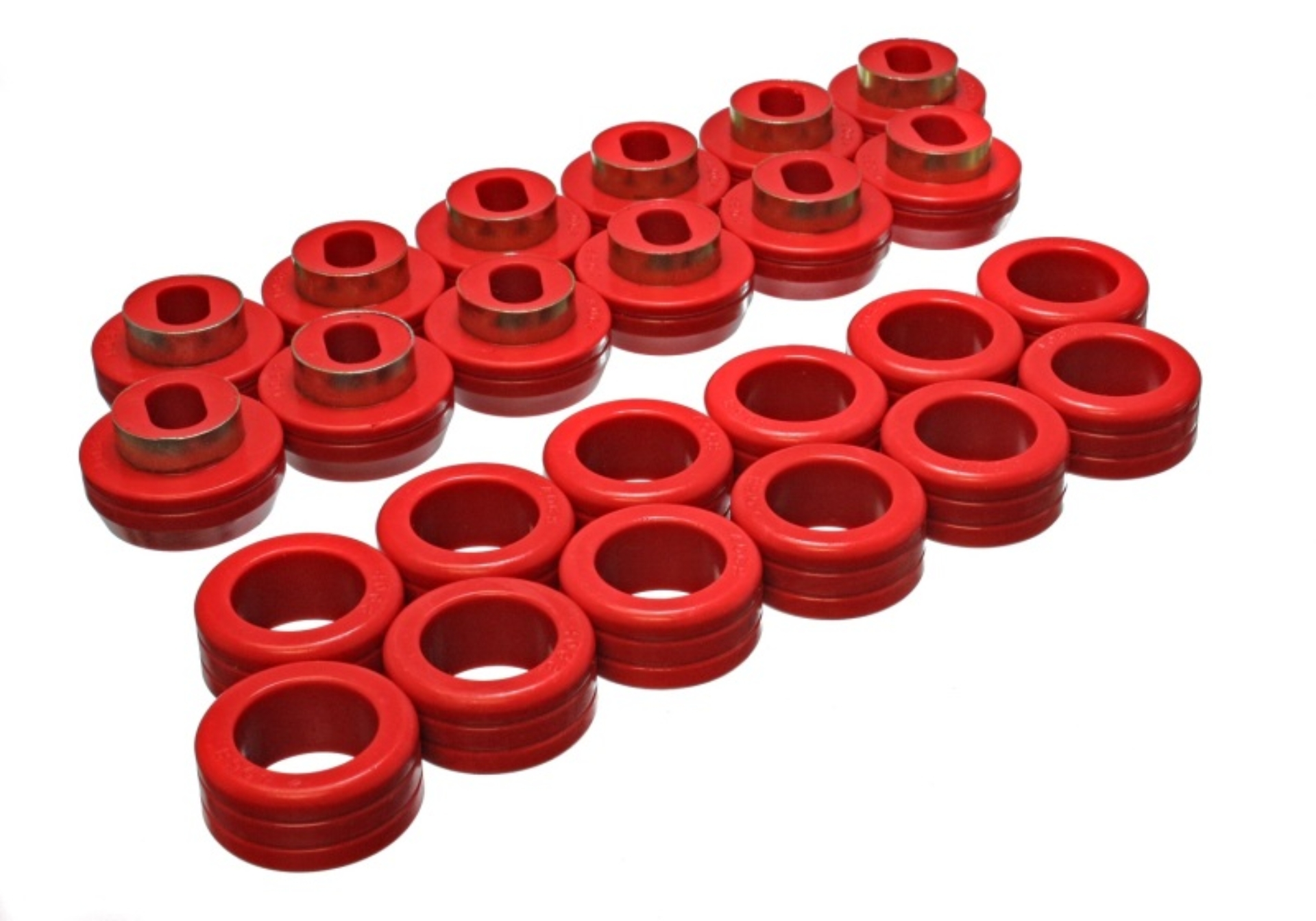 Picture of Energy Suspension ES Body Mounts-Red Bushing Kits - 3.4132R