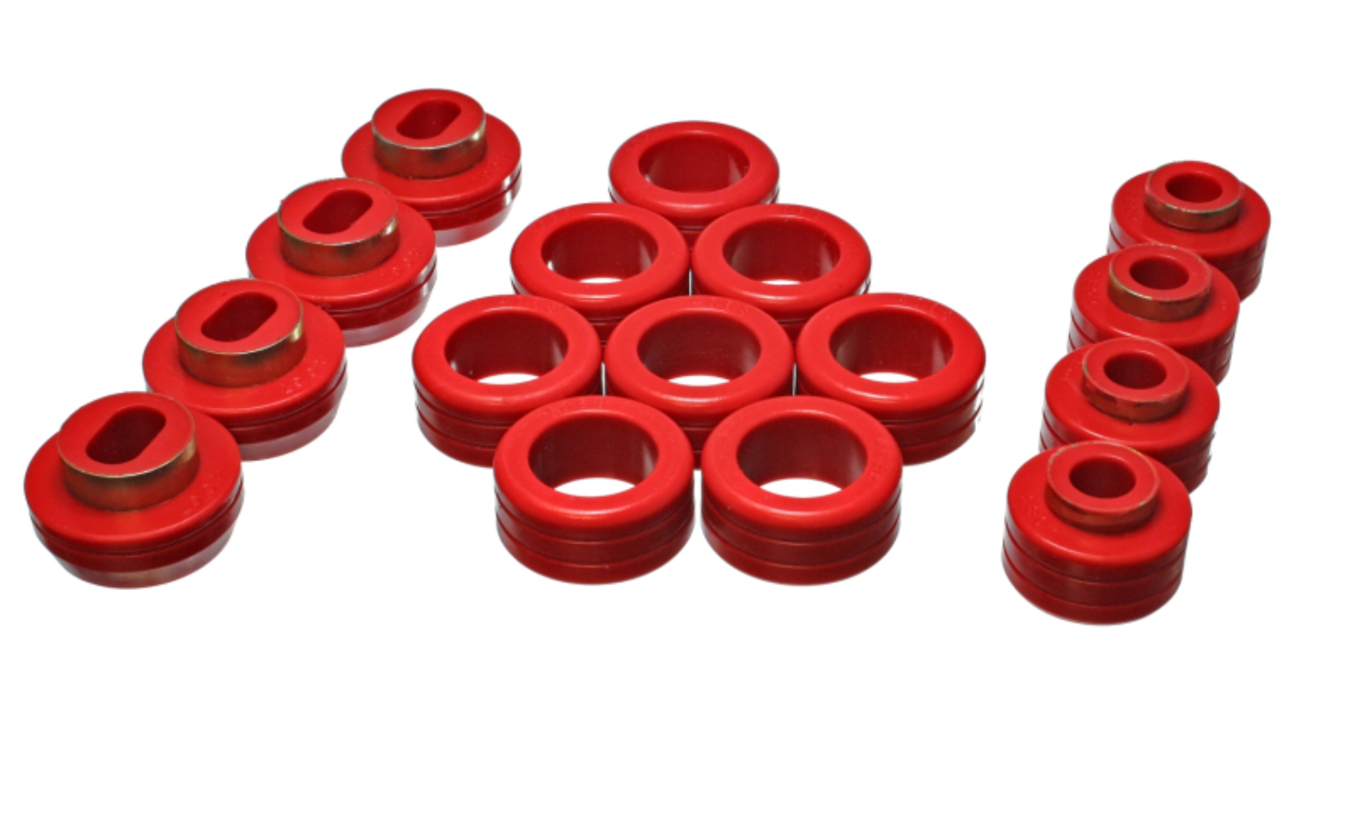 Picture of Energy Suspension ES Body Mounts-Red Bushing Kits - 3.4131R