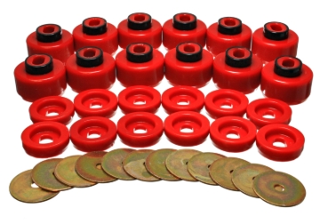 Picture of Energy Suspension ES Body Mounts-Red Bushing Kits - 3.4156R