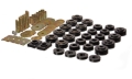 Picture of Energy Suspension ES Body Mounts-Black Bushing Kits - 3.4160G