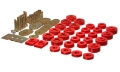 Picture of Energy Suspension ES Body Mounts-Red Bushing Kits - 3.4160R