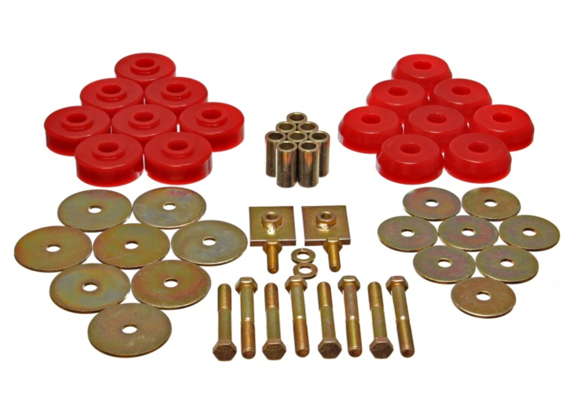 Picture of Energy Suspension ES Body Mounts-Red Bushing Kits - 3.4166R