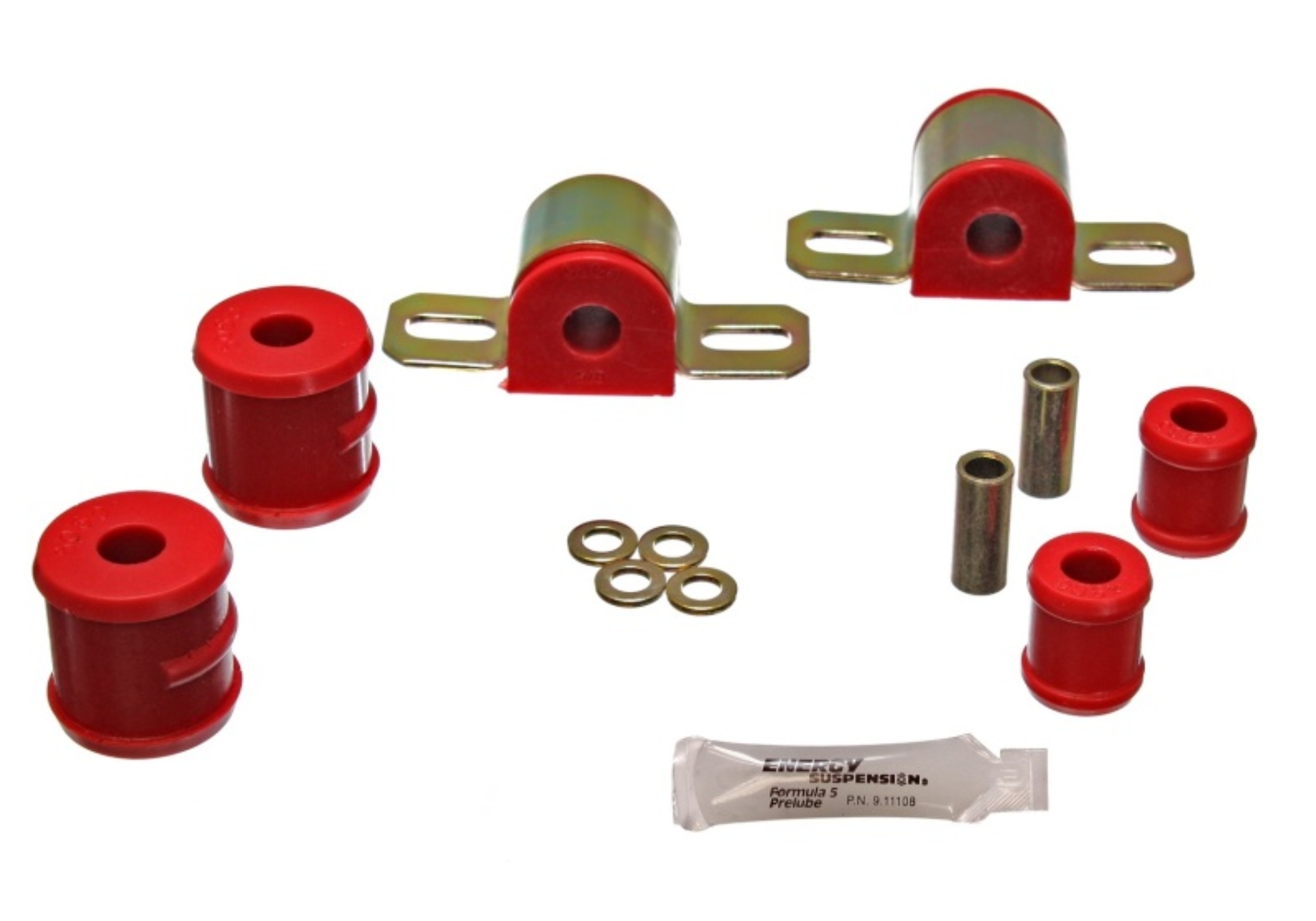 Picture of Energy Suspension ES Sway Bar Bushings-Red Rear Bushing Kits - 3.5107R
