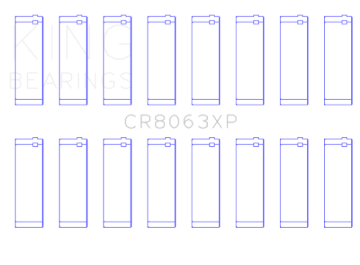 Picture of King Engine Bearings KING Connecting Rod Bearings - CR8063XP.026