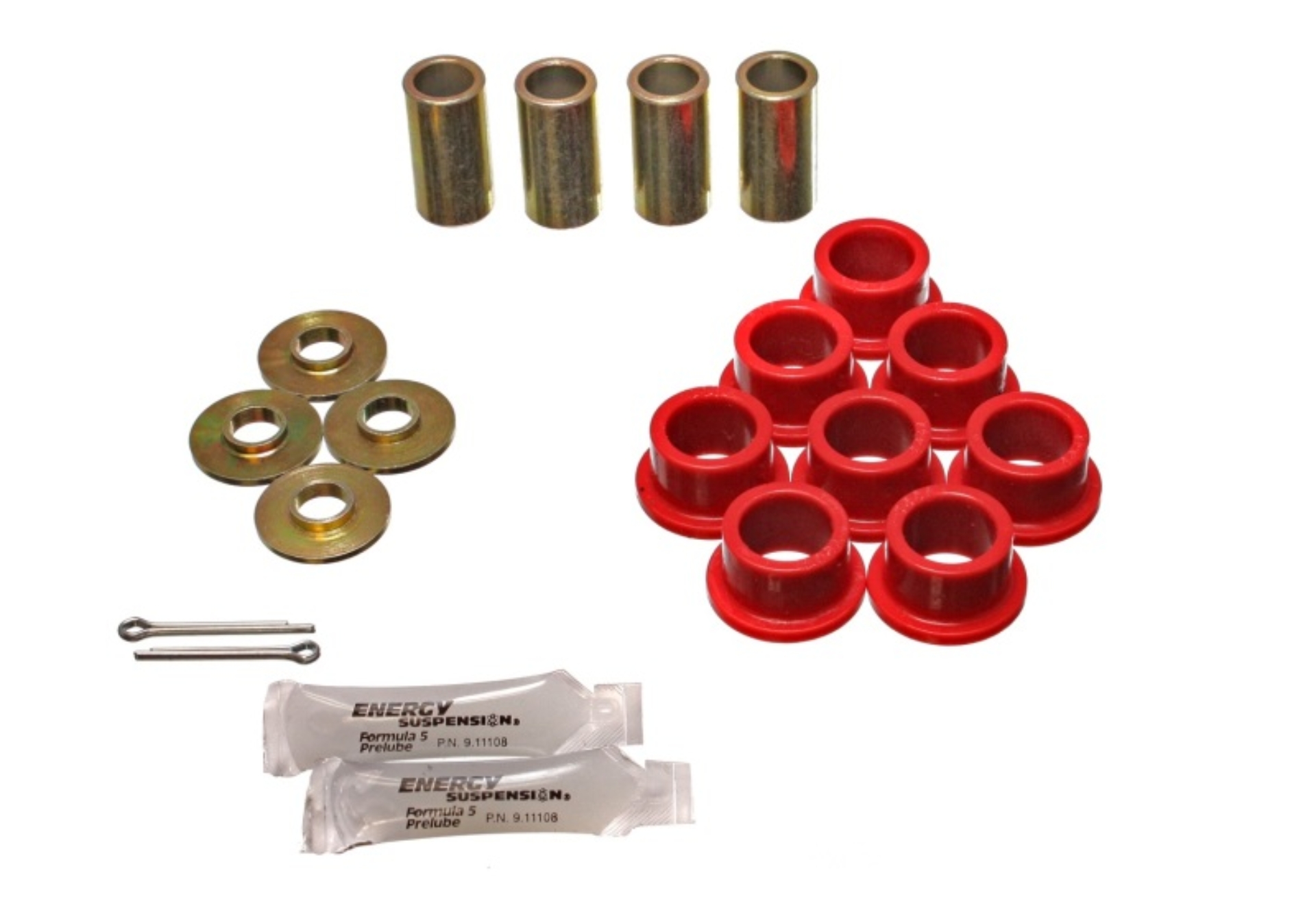 Picture of Energy Suspension ES Strut Bushings-Red Bushing Kits - 3.7101R