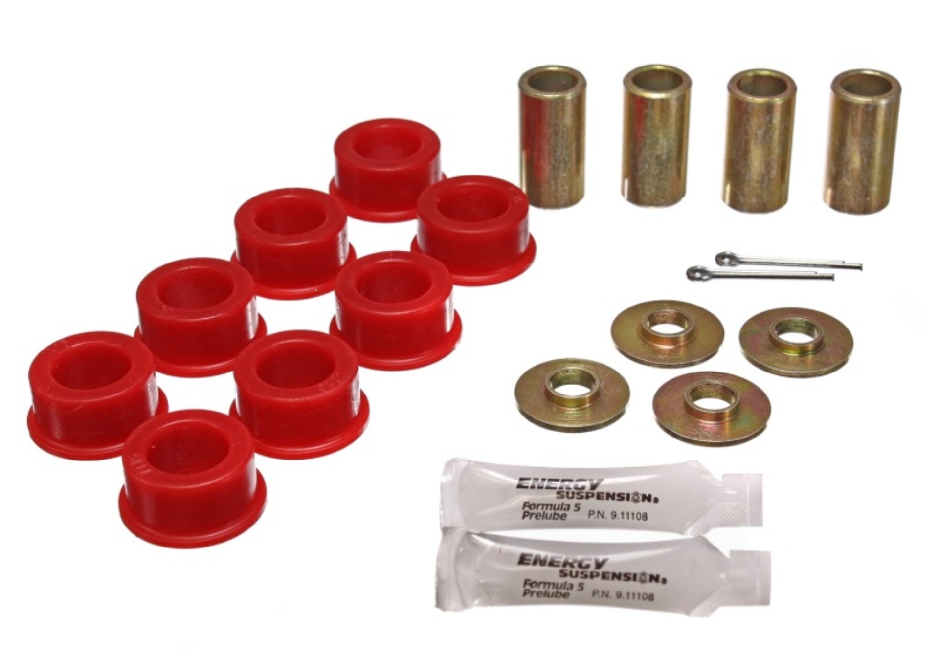 Picture of Energy Suspension ES Strut Bushings-Red Bushing Kits - 3.7102R