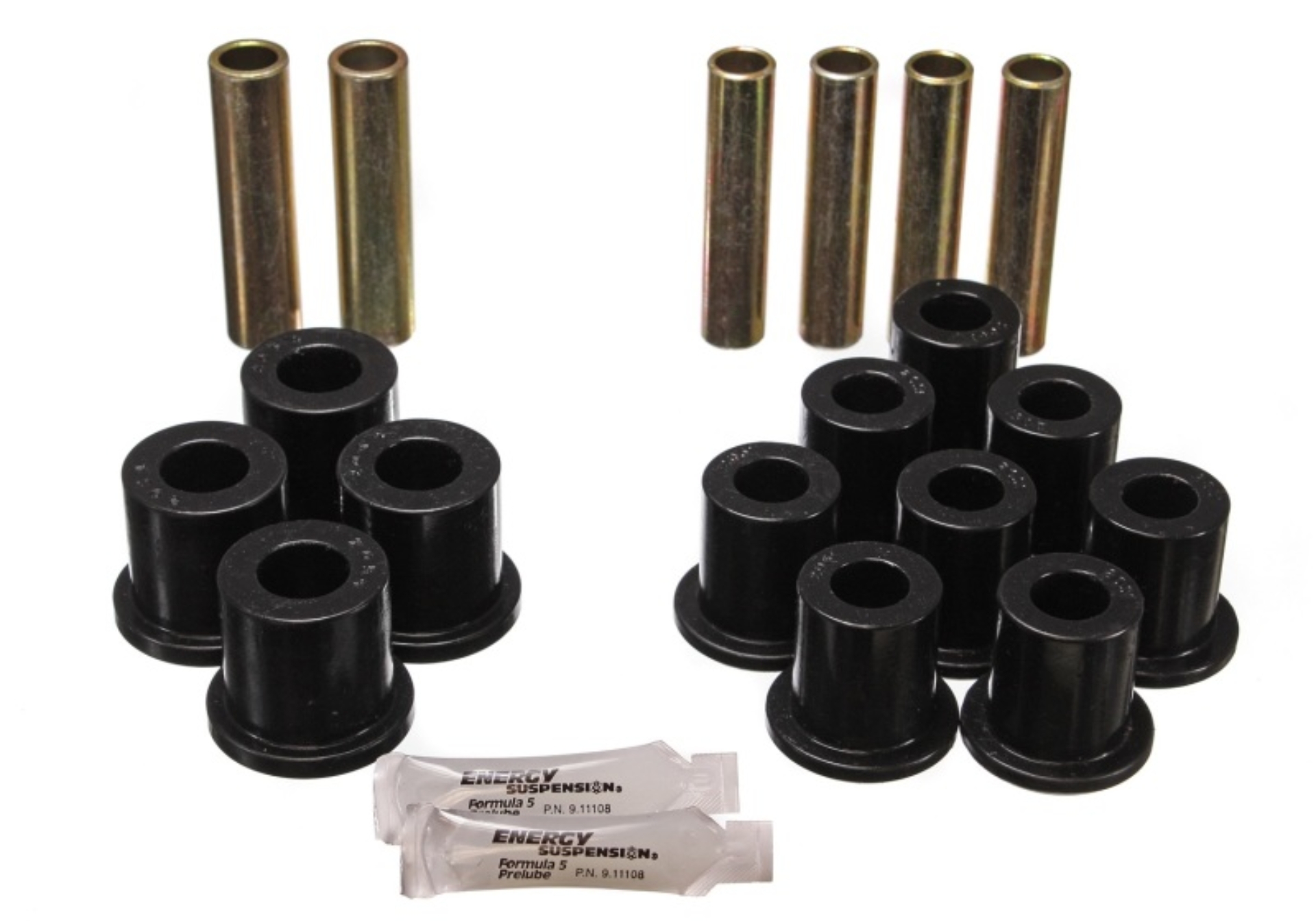 Picture of Energy Suspension ES Spring/Shackle Bush-Black Rear Bushing Kits - 4.2114G