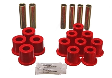 Picture of Energy Suspension ES Spring/Shackle Bush-Red Rear Bushing Kits - 4.2114R