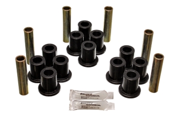 Picture of Energy Suspension ES Spring/Shackle Bush-Black Front Bushing Kits - 4.2118G