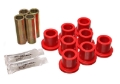 Picture of Energy Suspension ES Spring/Shackle Bush-Red Rear Bushing Kits - 4.2107R