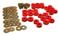 Picture of Energy Suspension ES Spring/Shackle Bush-Red Rear Bushing Kits - 4.2127R