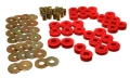 Picture of Energy Suspension ES Spring/Shackle Bush-Red Rear Bushing Kits - 4.2127R