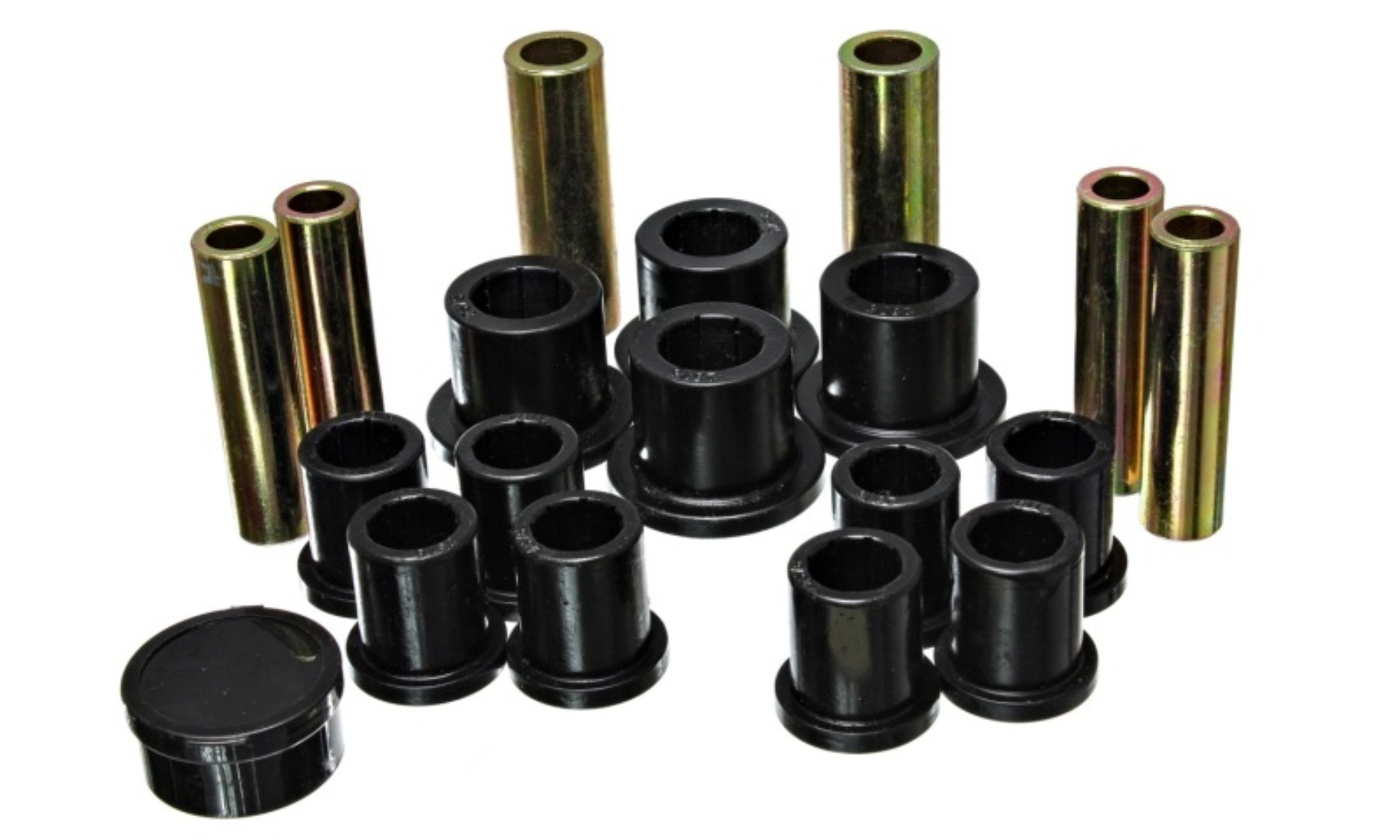Picture of Energy Suspension ES Spring/Shackle Bush-Black Rear Bushing Kits - 4.2151G