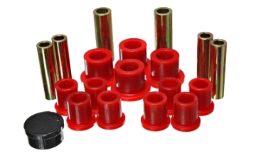 Picture of Energy Suspension ES Spring/Shackle Bush-Red Rear Bushing Kits - 4.2151R