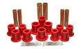 Picture of Energy Suspension ES Spring/Shackle Bush-Red Rear Bushing Kits - 4.2145R