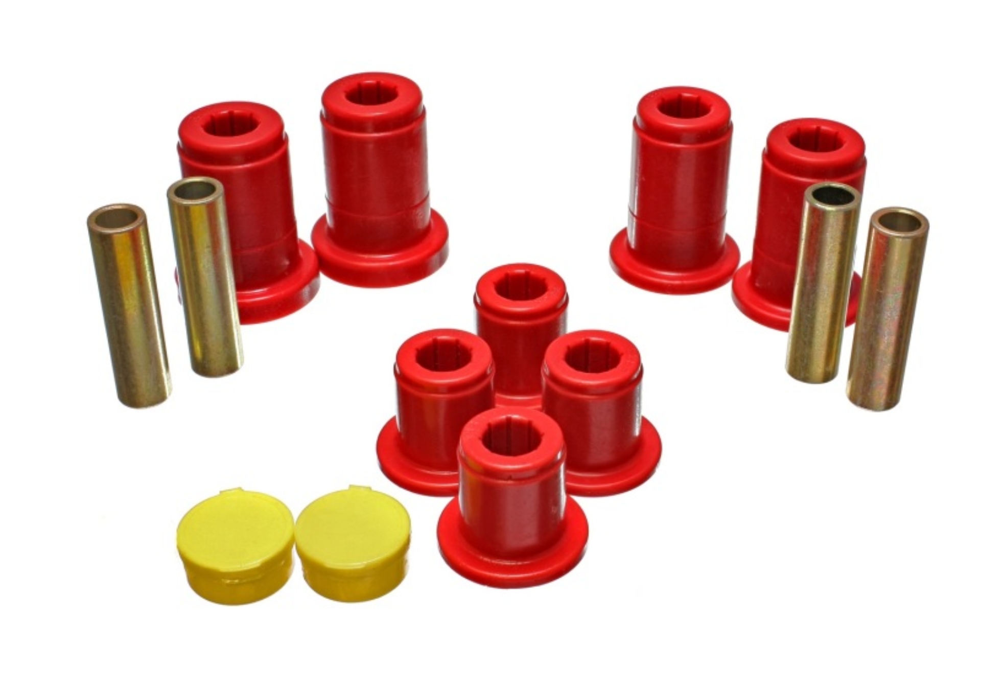 Picture of Energy Suspension ES Cntrl Arm Bushings-Red Front Bushing Kits - 4.3157R