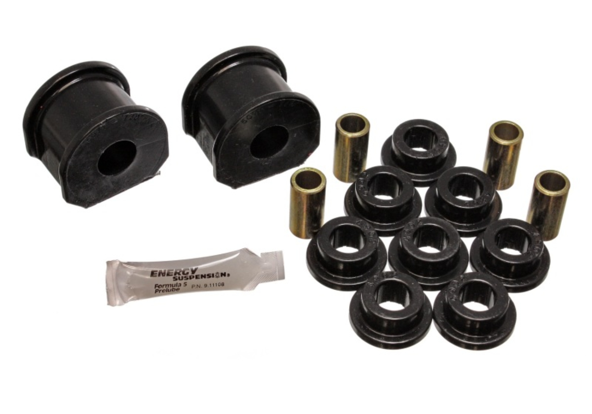 Picture of Energy Suspension ES Sway Bar Bushings-Black Rear Bushing Kits - 4.5117G