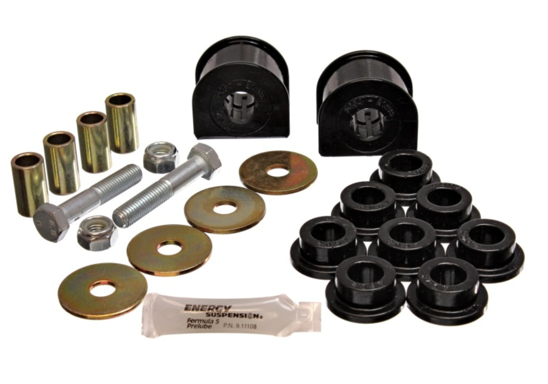 Picture of Energy Suspension ES Sway Bar Bushings-Black Rear Bushing Kits - 4.5151G