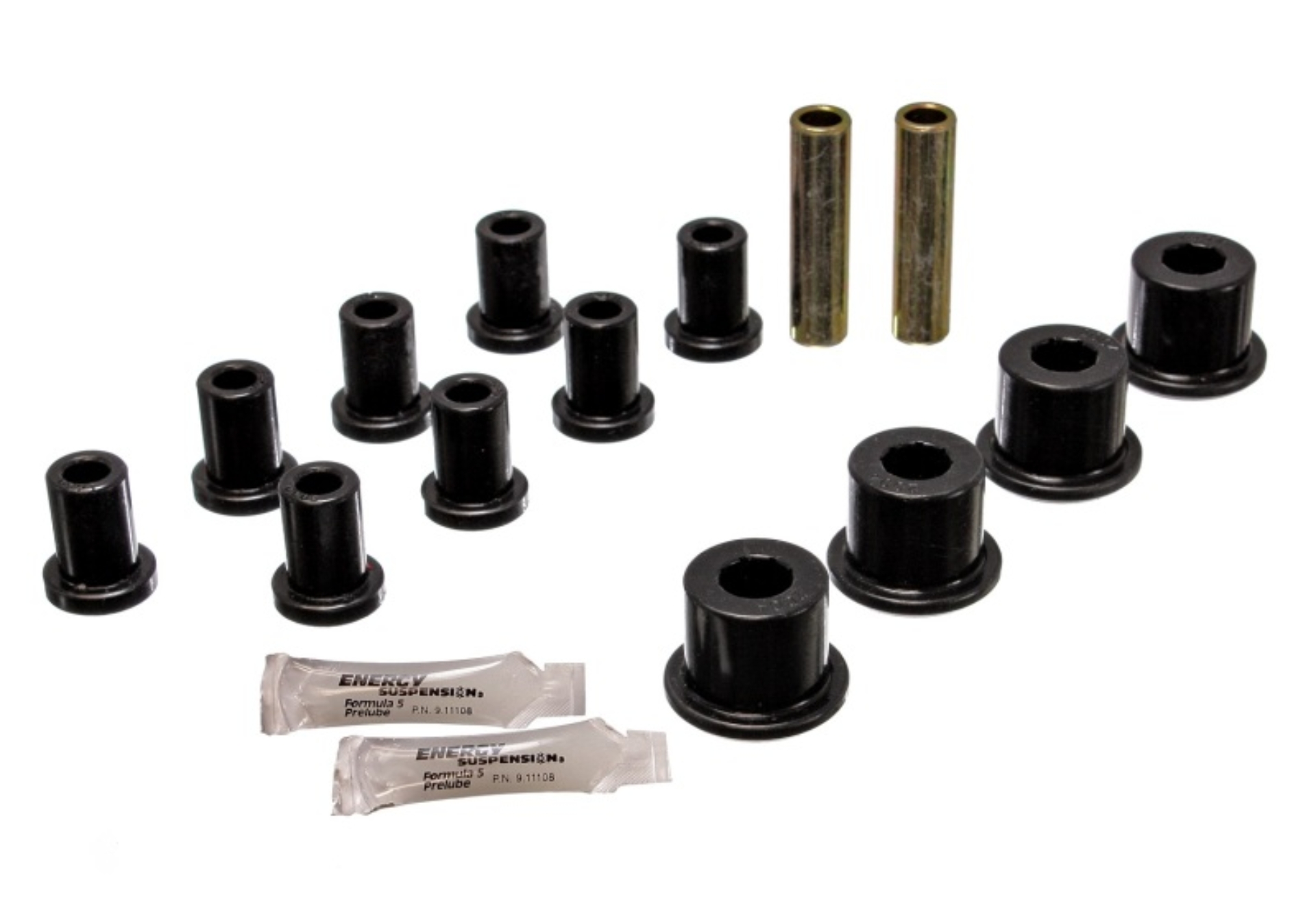 Picture of Energy Suspension ES Spring/Shackle Bush-Black Rear Bushing Kits - 5.2105G