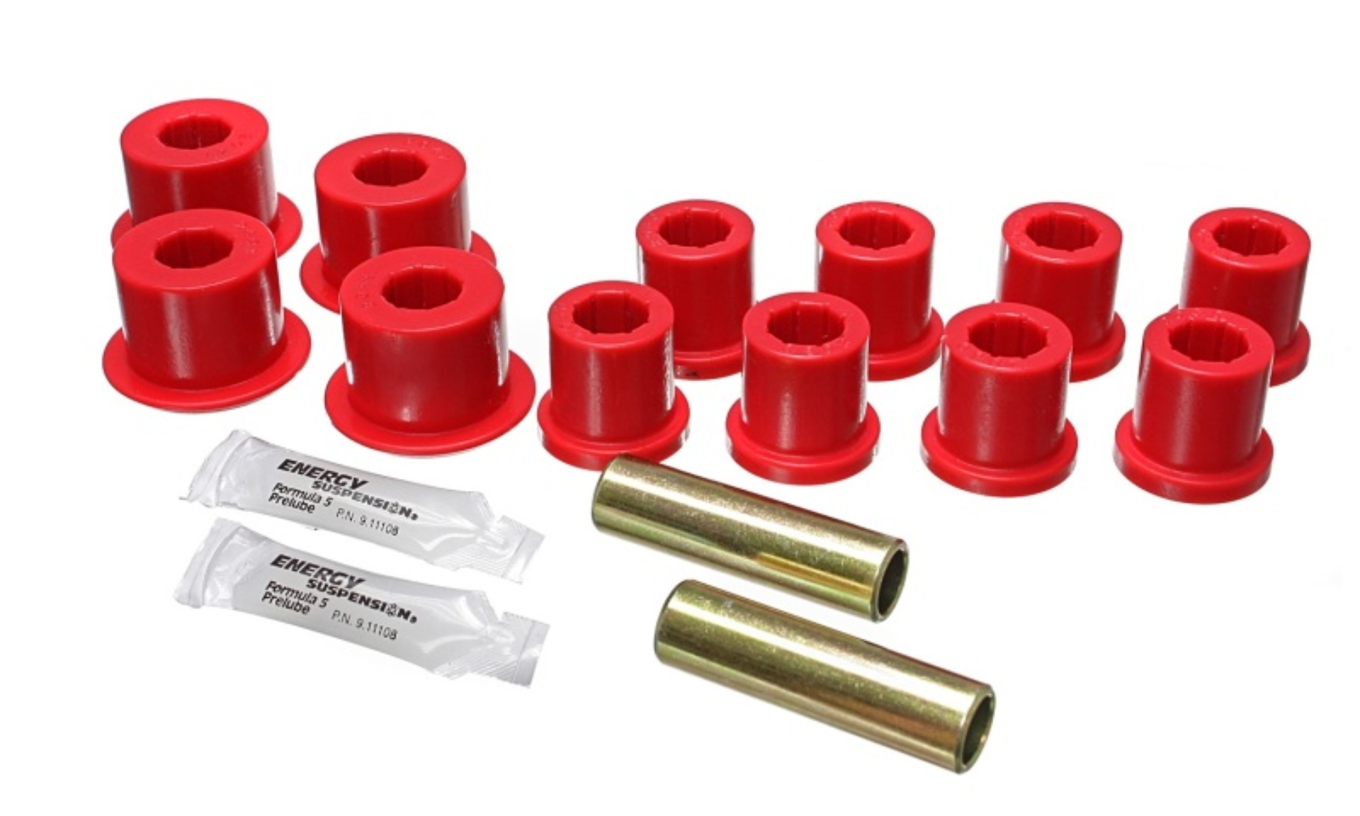 Picture of Energy Suspension ES Spring/Shackle Bush-Red Bushing Kits - 8.2103R