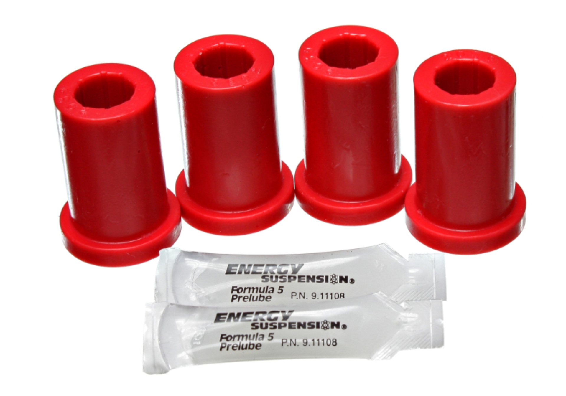 Picture of Energy Suspension ES Spring/Shackle Bush-Red Bushing Kits - 8.2104R