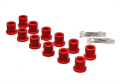 Picture of Energy Suspension ES Spring/Shackle Bush-Red Rear Bushing Kits - 8.2101R