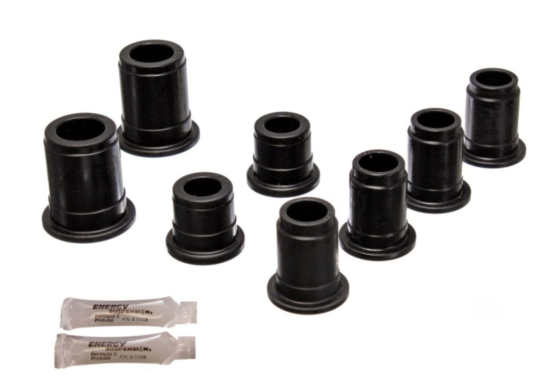 Picture of Energy Suspension ES Cntrl Arm Bushings-Black Front Bushing Kits - 8.3108G