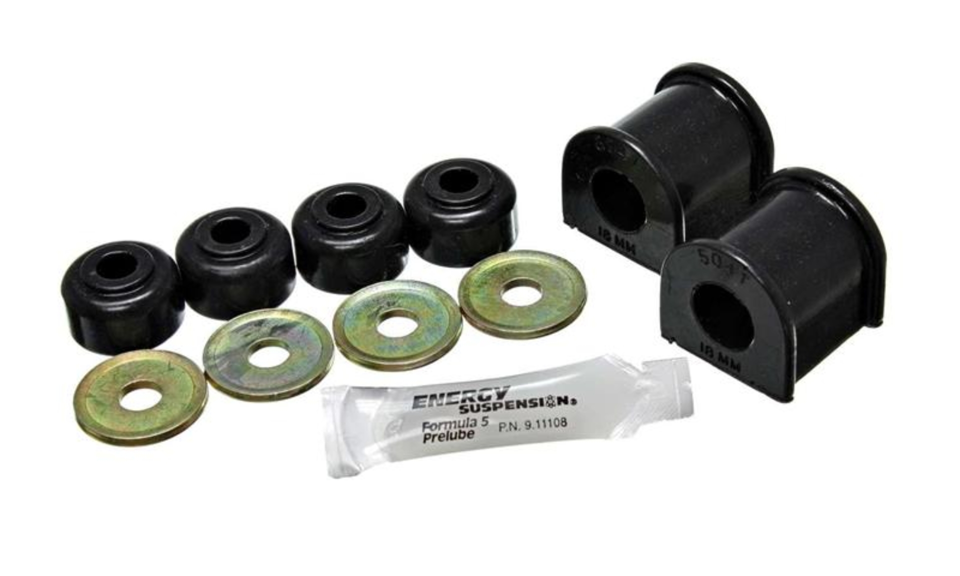 Picture of Energy Suspension ES Sway Bar Bushings-Black Rear Bushing Kits - 8.5115G