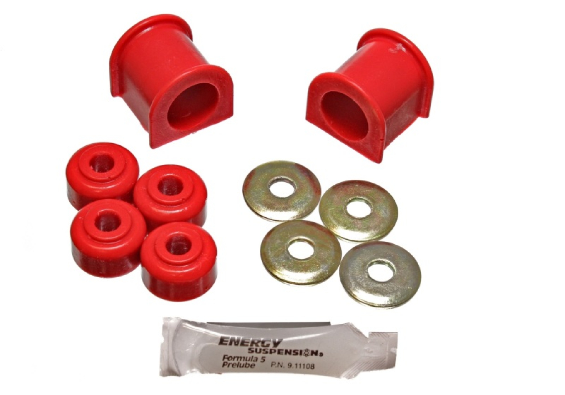 Picture of Energy Suspension ES Sway Bar Bushings-Red Front Bushing Kits - 8.5114R