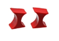 Picture of Energy Suspension ES Shock Isolator-Red Bushing Kits - 9.9164R