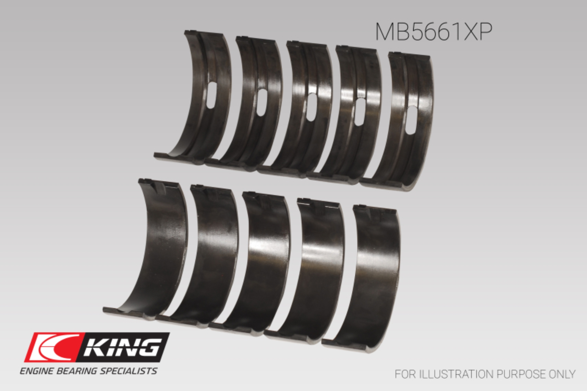 Picture of King Engine Bearings KING Main Bearings - MB5661XPSTDX