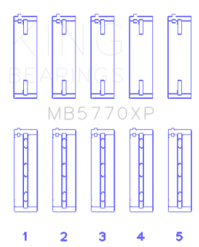 Picture of King Engine Bearings KING Main Bearings - MB5770XP.026