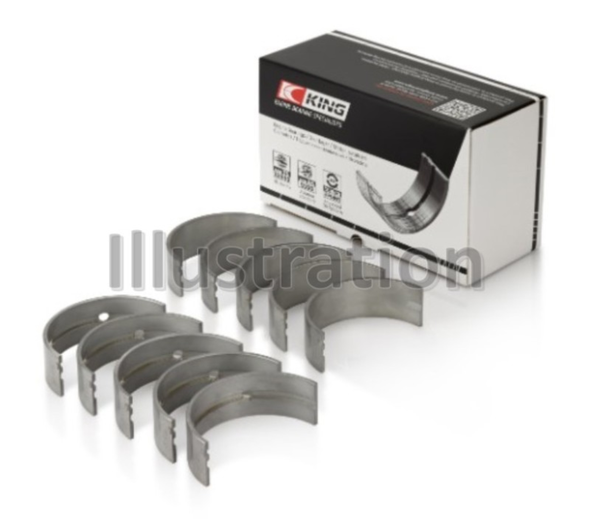Picture of King Engine Bearings KING Main Bearings - MB5868CP020
