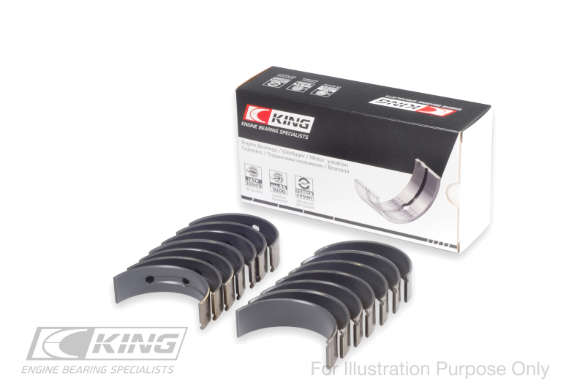 Picture of King Engine Bearings KING Main Bearings - MB7779MCSTDX
