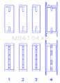 Picture of King Engine Bearings KING Performance Main Bearings - MB4104XP