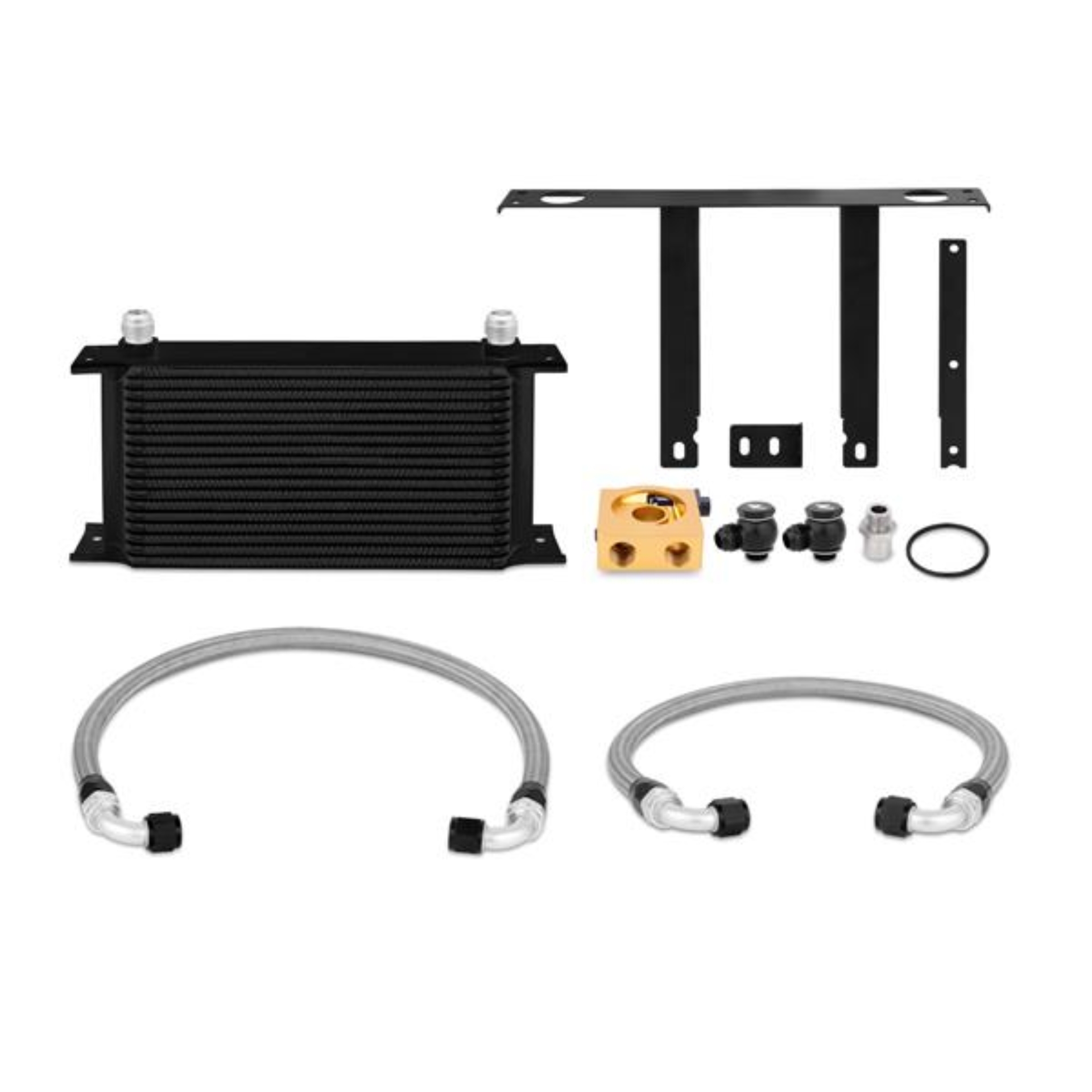 Picture of Mishimoto MM Oil Cooler-Kits-Tstat - MMOC-GEN4-10TBK