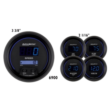 Picture of AutoMeter AM Cobalt Digital Gauges - 6900