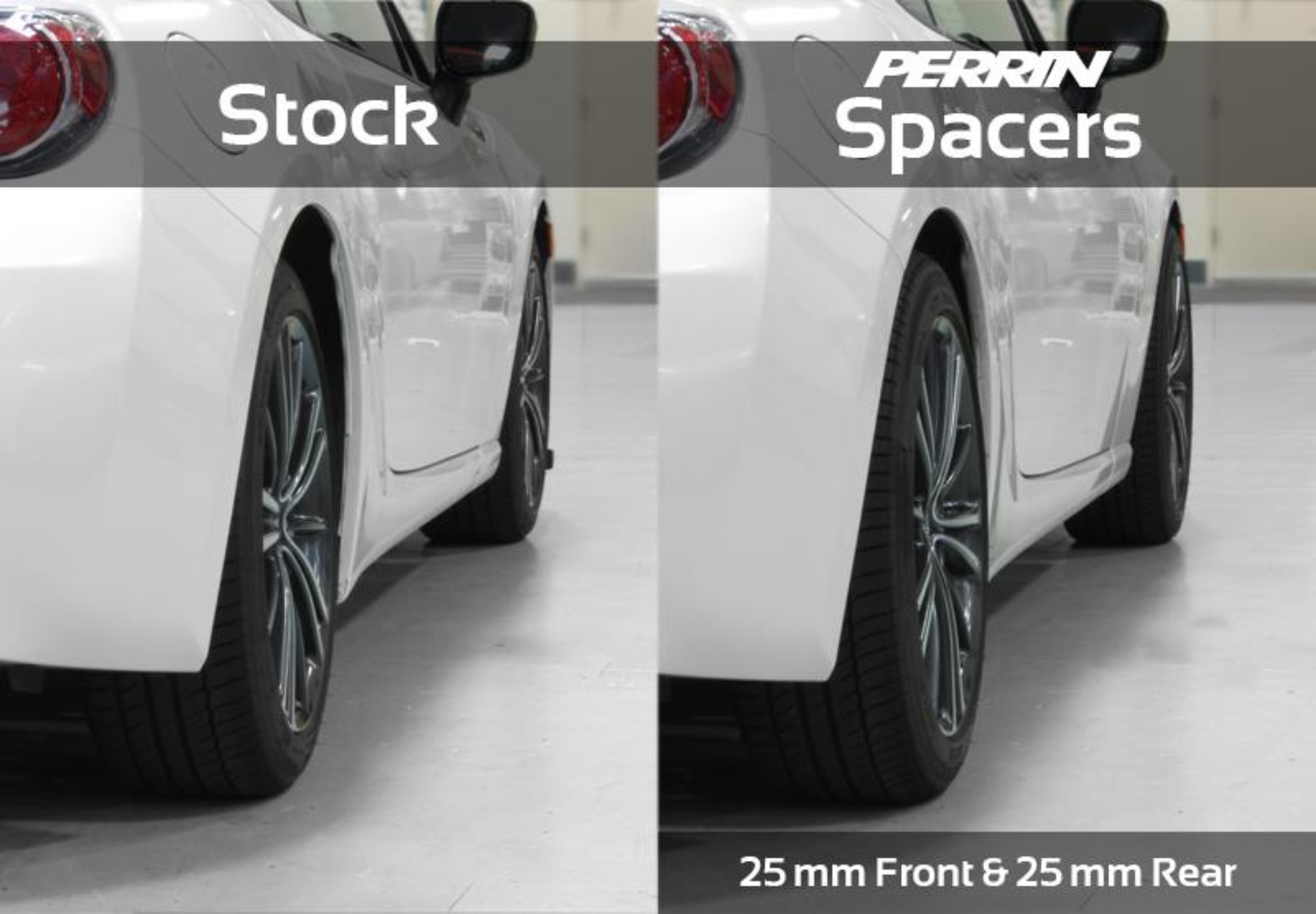 Picture of Perrin Performance PA Wheel Spacers Wheel Spacers & Adapters - PSP-WHL-026BK
