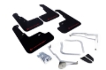 Picture of Rally Armor RAL UR Blk Flap/Rd Logo Mud Flaps - MF32-UR-BLK/RD