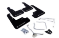 Picture of Rally Armor RAL UR Blk Flap/Wht Logo Mud Flaps - MF32-UR-BLK/WH