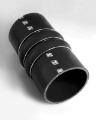 Picture of Turbosmart TS Double Hump Hose Silicone Couplers & Hoses - TS-HH225-BK